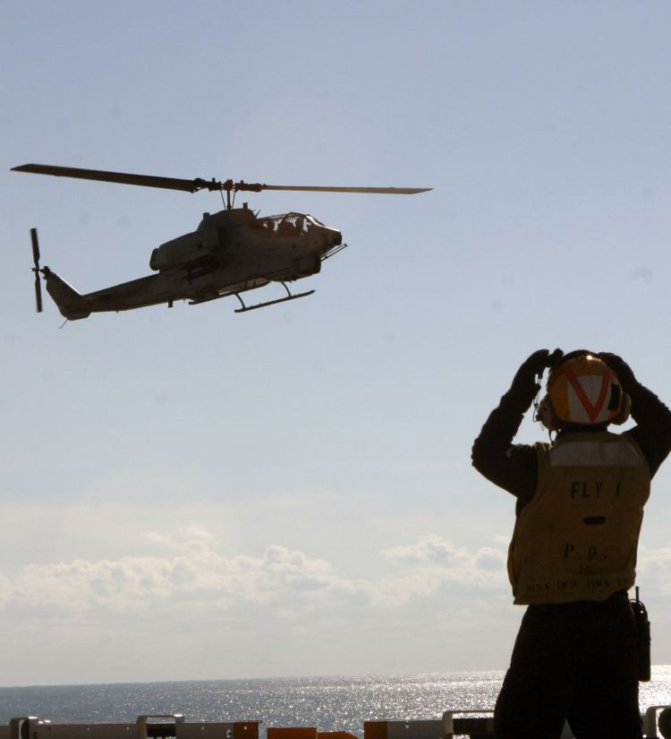 Image: U.S.M.C. AH-1 Super Cobra Helicopter