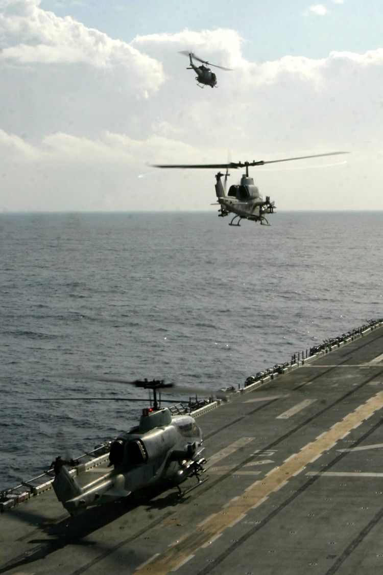 Marine Cobra Helicopter