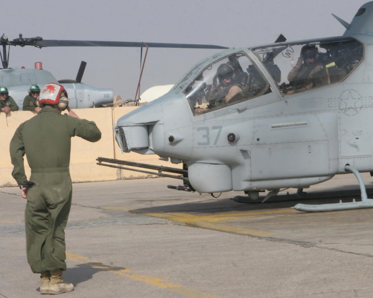 Image: U.S. Marine Corps AH-1W Super Cobra Helicopter