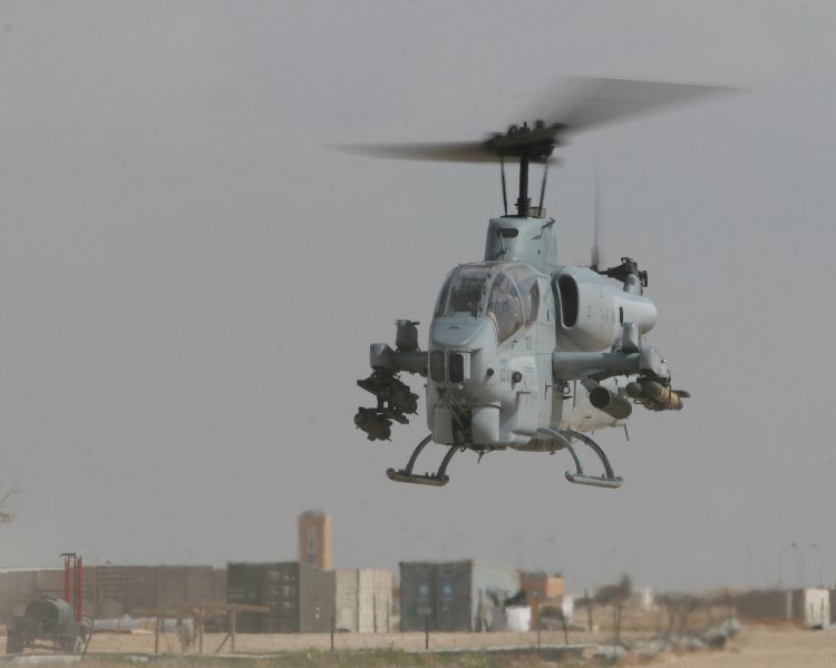 Image: U.S. Marine Corps AH-1W Super Cobra Helicopter