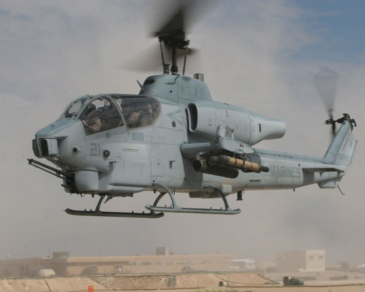 Image: U.S. Marine Corps AH-1W Super Cobra Helicopter