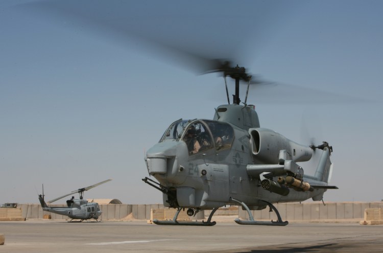 Image: U.S.M.C. AH-1W Super Cobra Helicopter