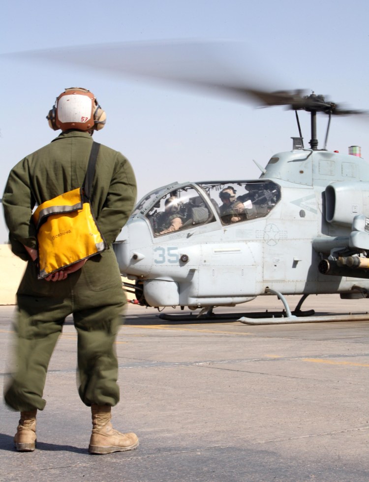 Image: U.S.M.C. AH-1W Super Cobra Helicopter