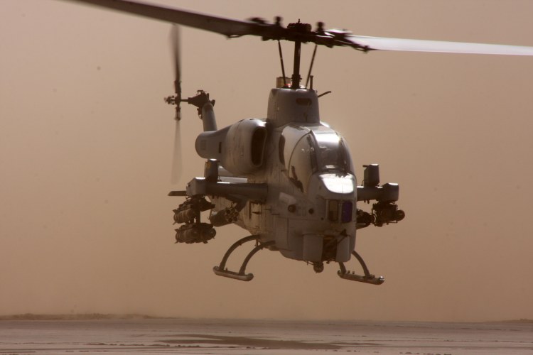 Image: United States Marine Corps AH-W Super Cobra Helicopter