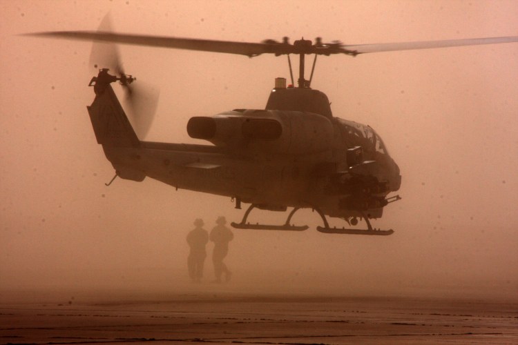 Image: United States Marine Corps AH-W Super Cobra Helicopter