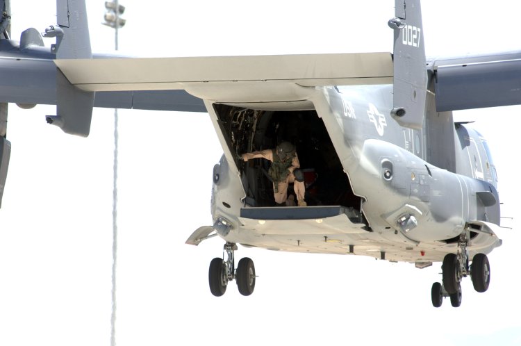 Image: U.S. Air Force CV-22 Osprey Tilt-rotor