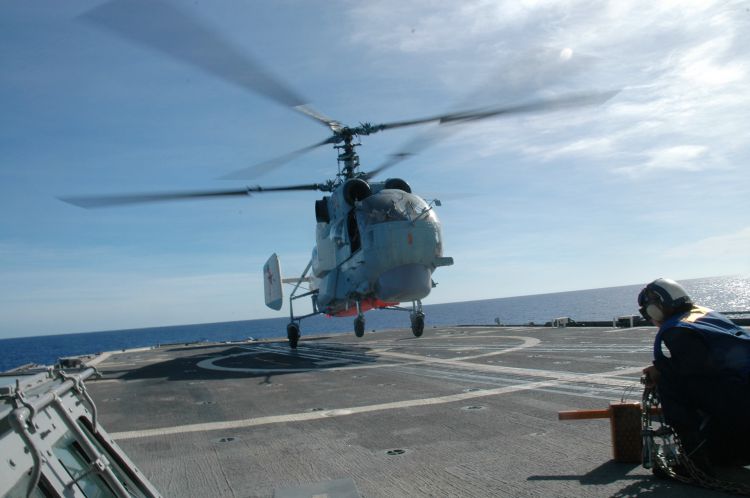 Image: Russian Navy KA-27 Helix Helicopter