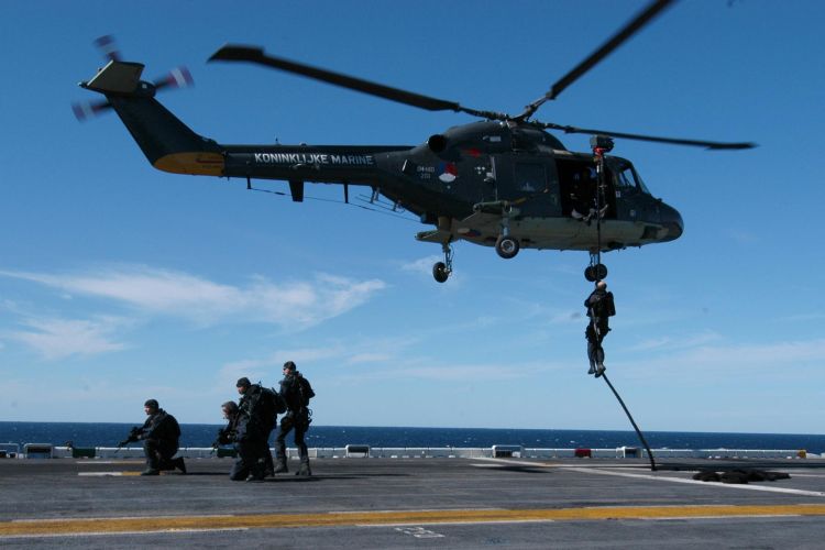 Image: Royal Netherlands Navy Lynx Helicopter