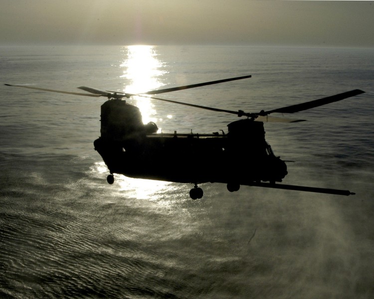 Image: U.S. Army MH-47 Chinook Helicopter