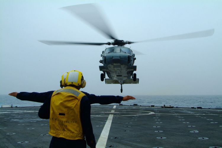 Image: United States Navy MH-60S Seahawk Helicopter