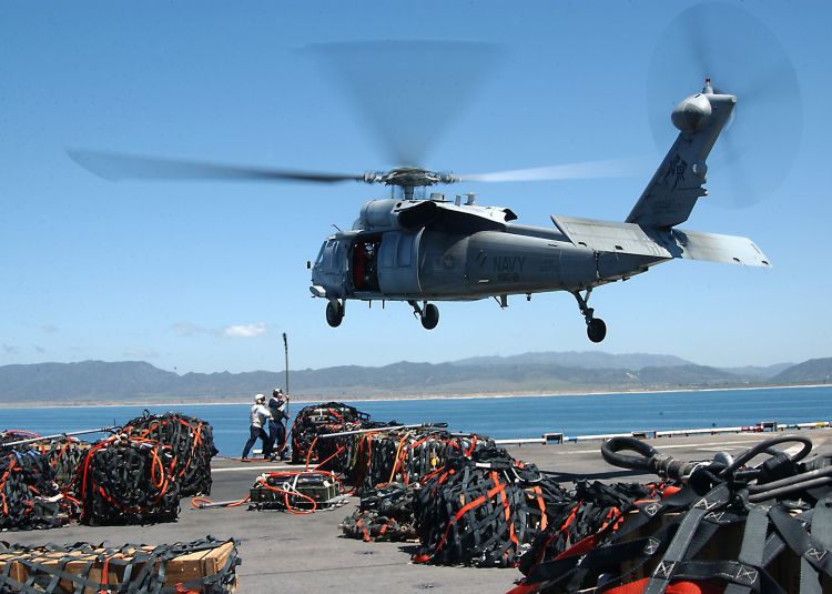 Image: United States Navy MH-60S Seahawk Helicopter