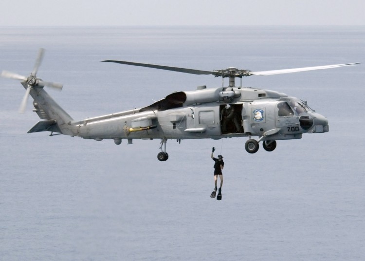 Image: U.S. Navy SH60B Seahawk Helicopter