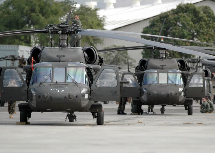 Image: U.S. Army UH-60 Blackhawks Helicopters