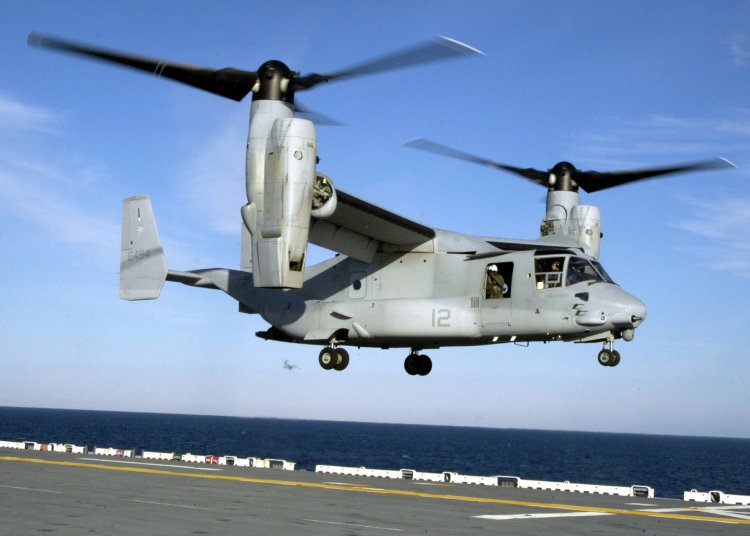 Image: U.S. Marine Corps V-22 Osprey Tilt-rotor