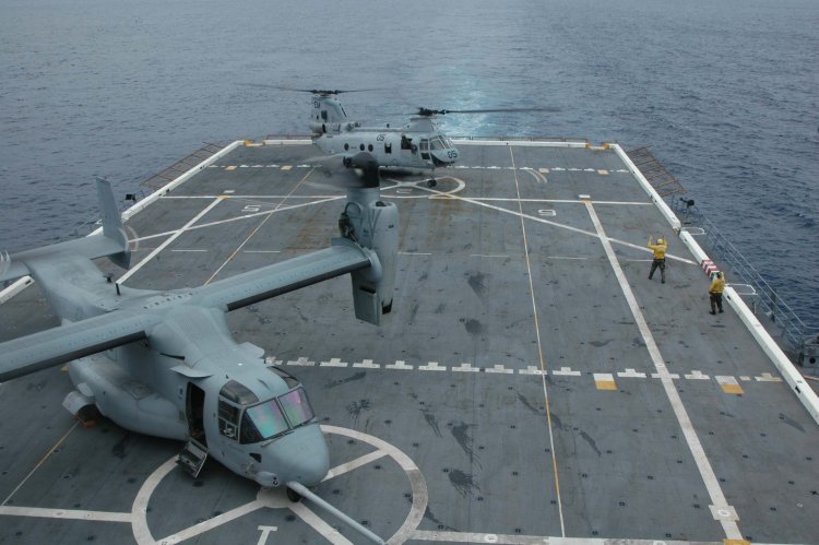 Image: U.S. Marine Corps V-22 Osprey Tilt-rotor