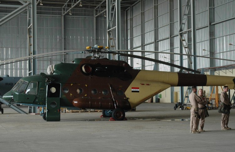 Image: Iraq Air Force MI-17 Helicopter