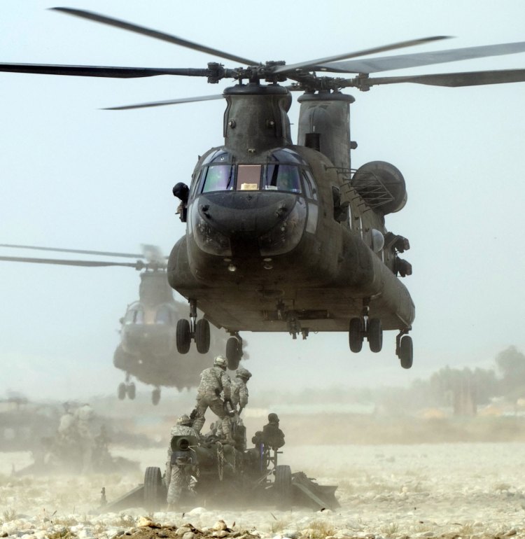 Image: U.S. Army CH-47 Chinook Helicopter